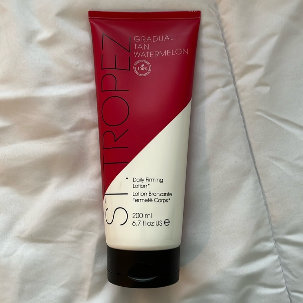 Brand New St. Tropez gradual tan watermelon, daily firming lotion. 6.7 fl oz.